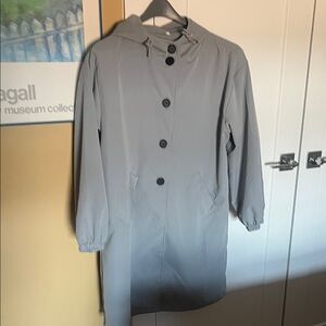 Mint green  Hooded women’s lightweight Coat